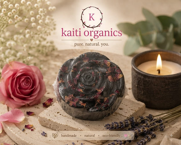 Charcoal Rose Glow Soap