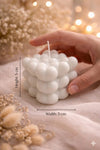 Heart Bubble Candle