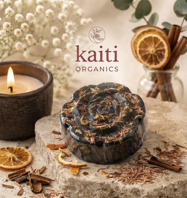 Charcoal, Orange & Cedarwood Spice Bar